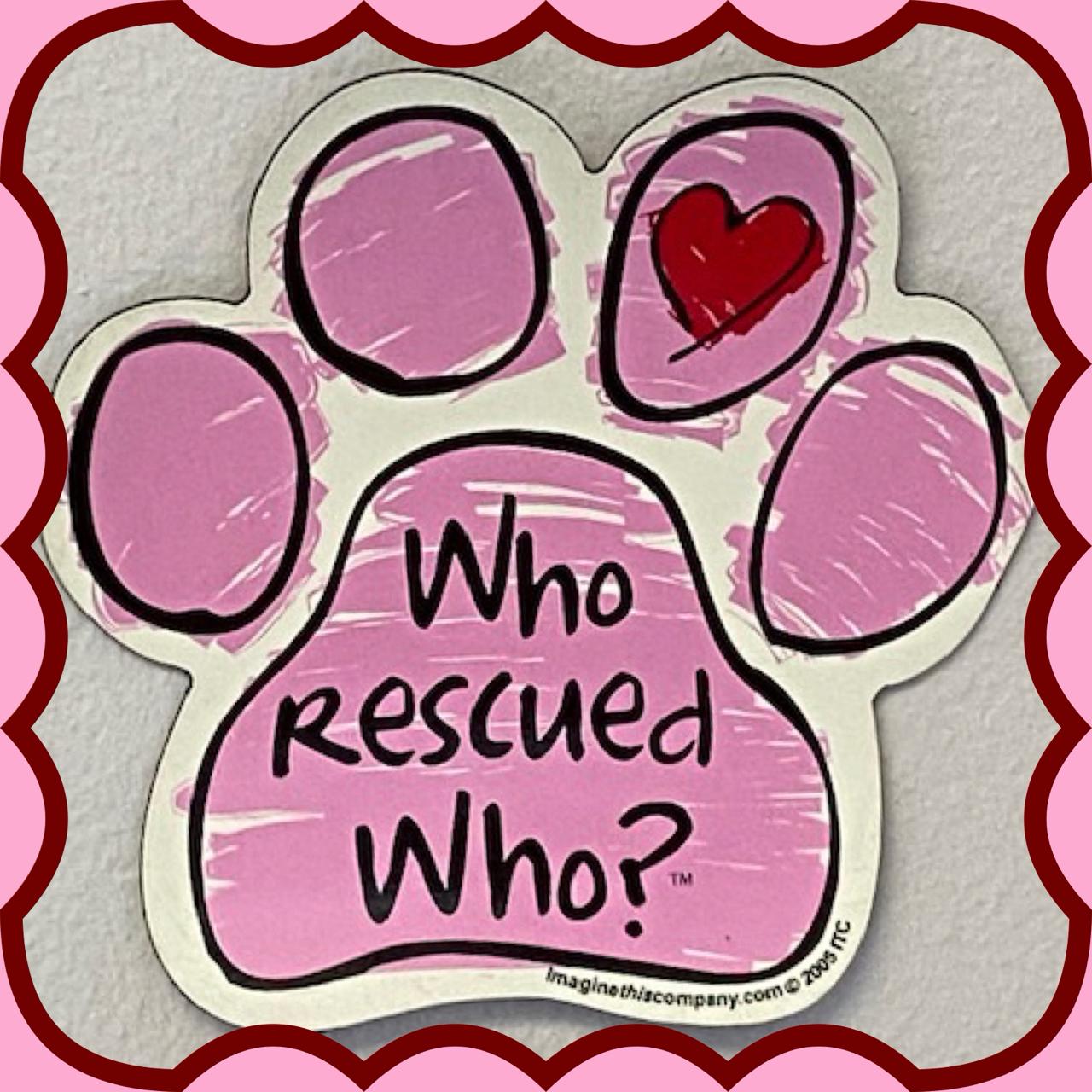 Who Rescued Who?